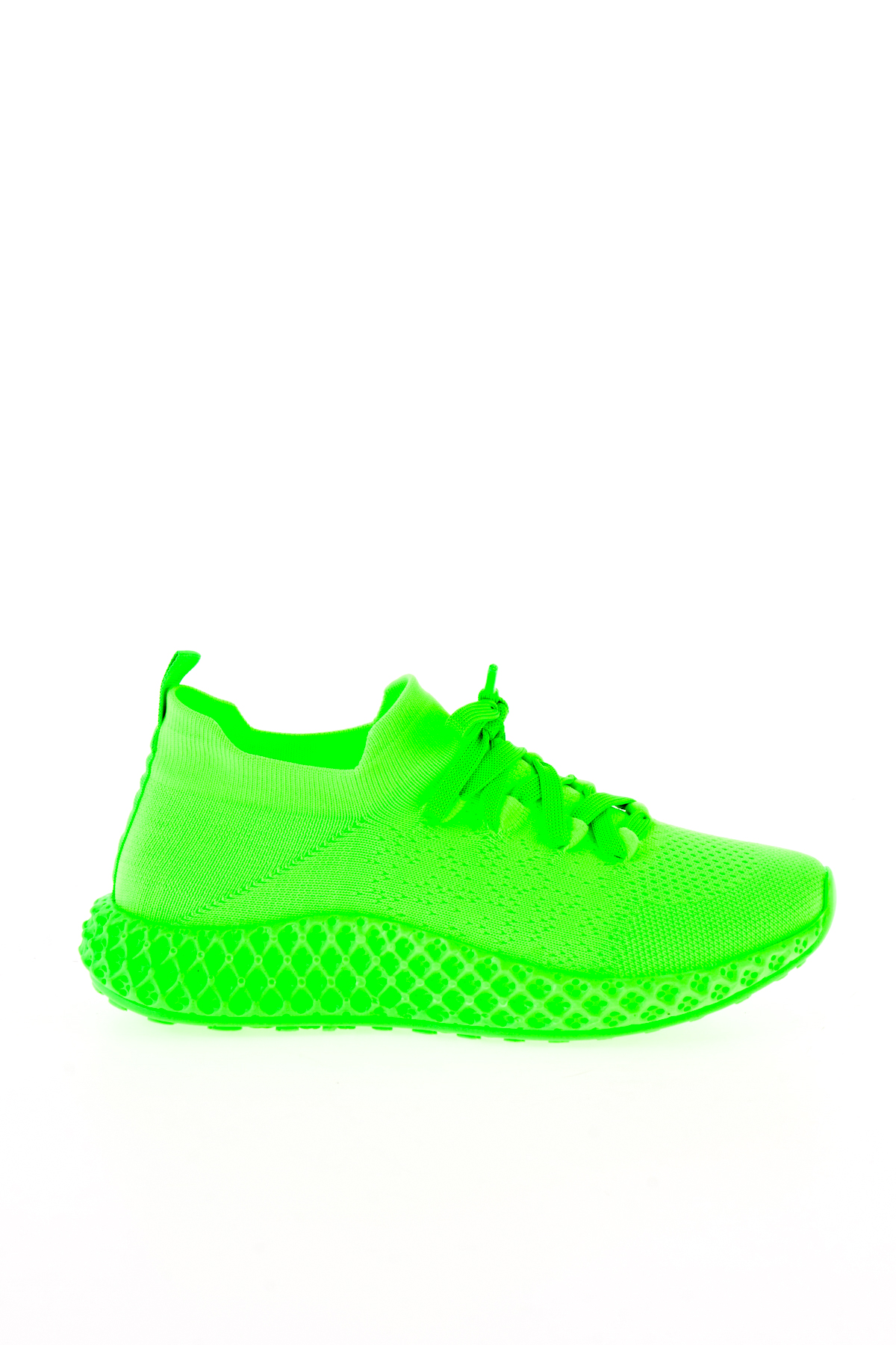 Yeşil/Yeşil Kadın Sneaker | Bambi