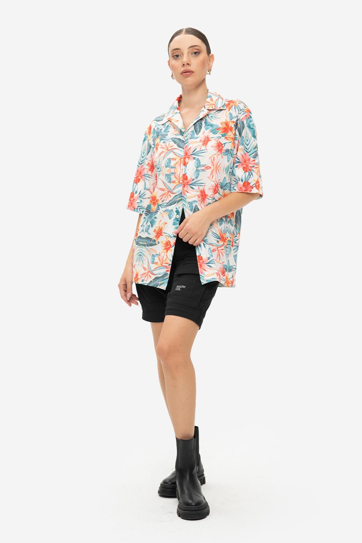 FLORAL GÖMLEK