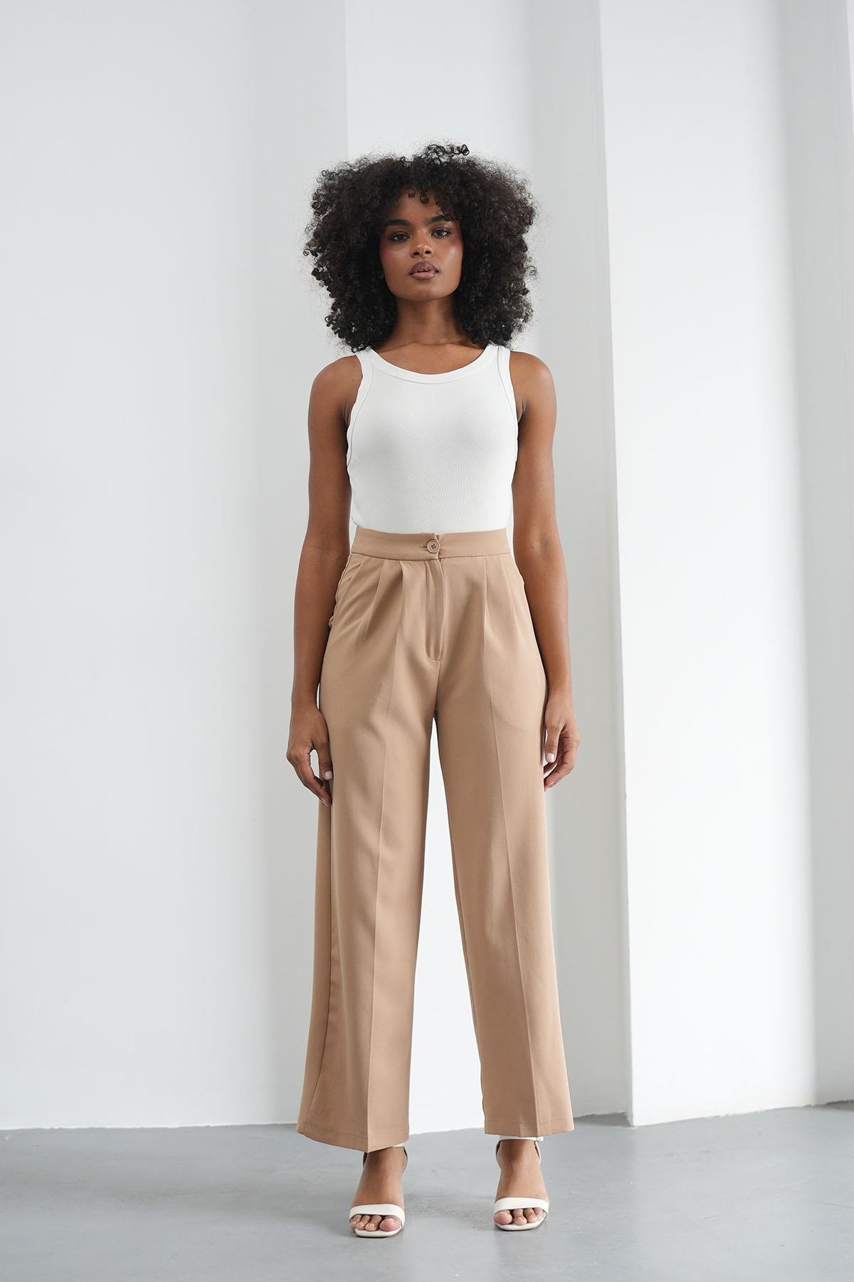 Palazzo Camel PantolonHM1335