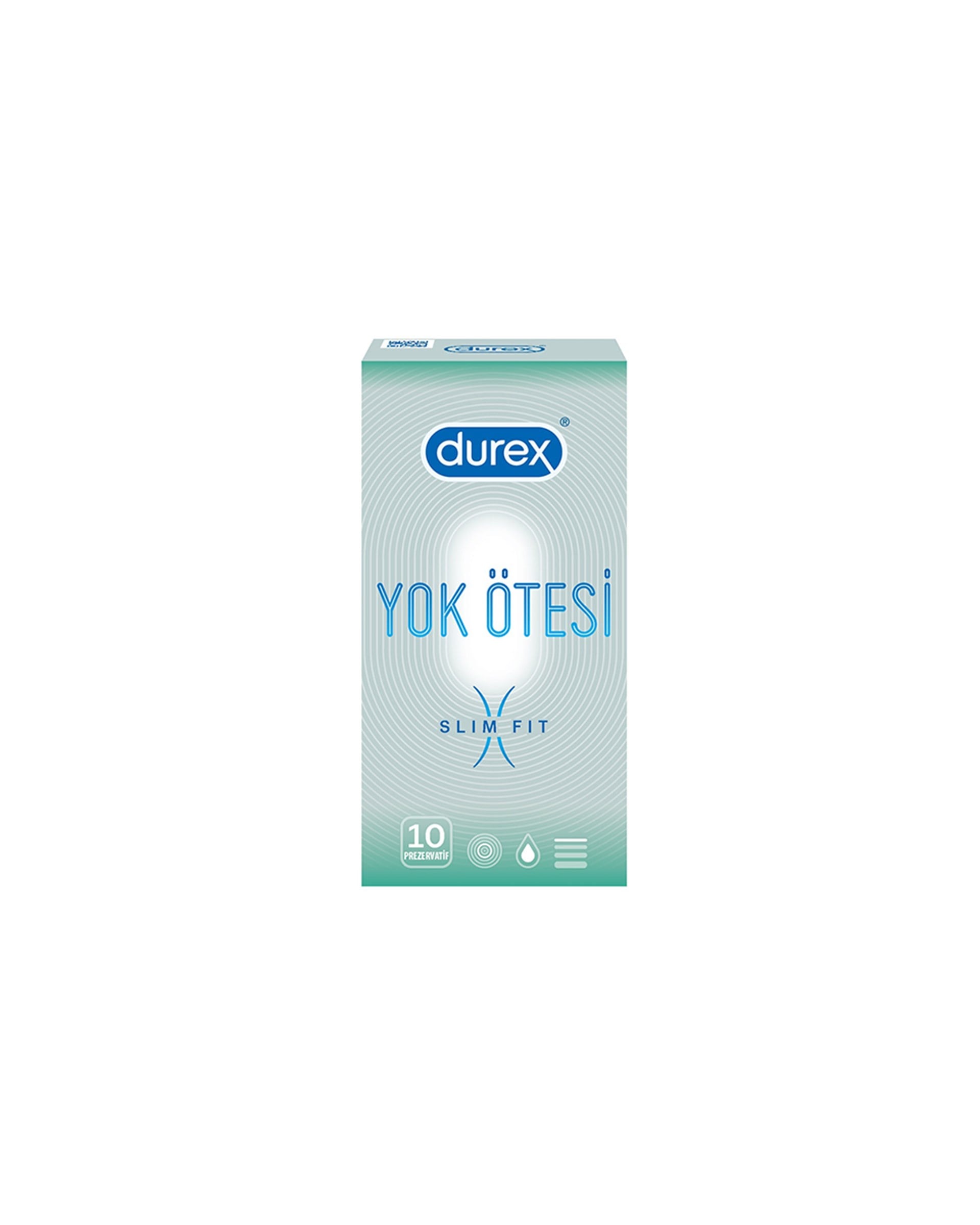 Durex Yok Ötesi Slim Fit Prezervatif 10'lu