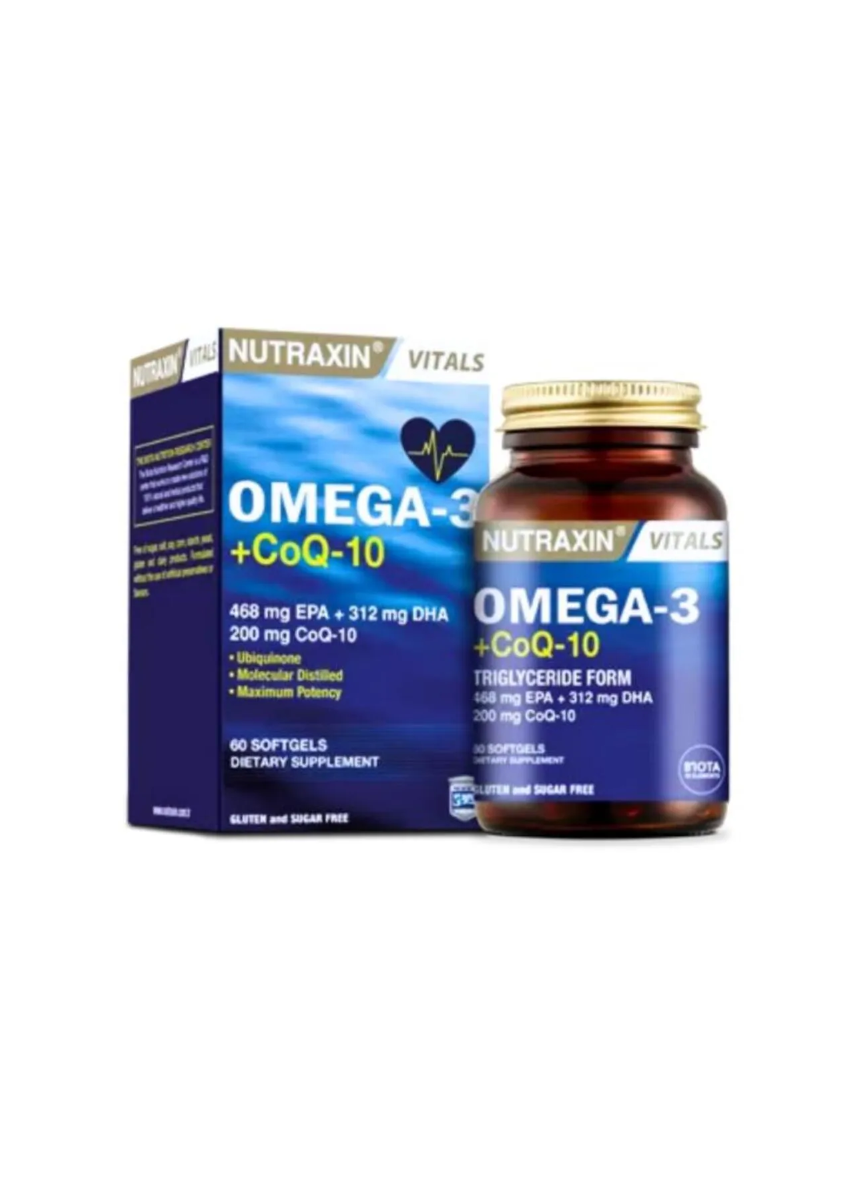 nutraxin omega 3 CoQ 10 