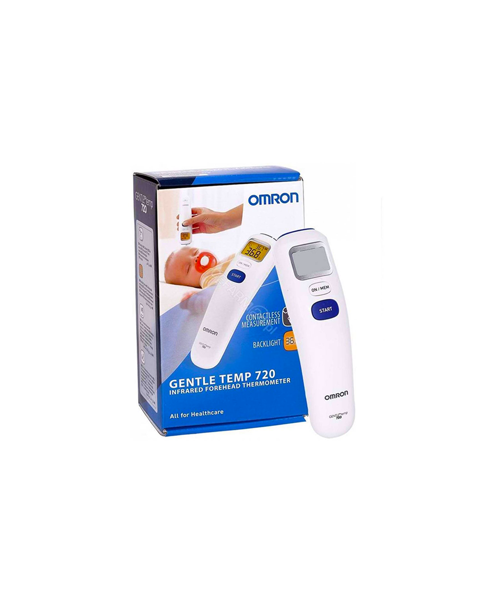 Omron Gentle Temp 720 Temassız 3'ü 1 Arada Ateşölçer
