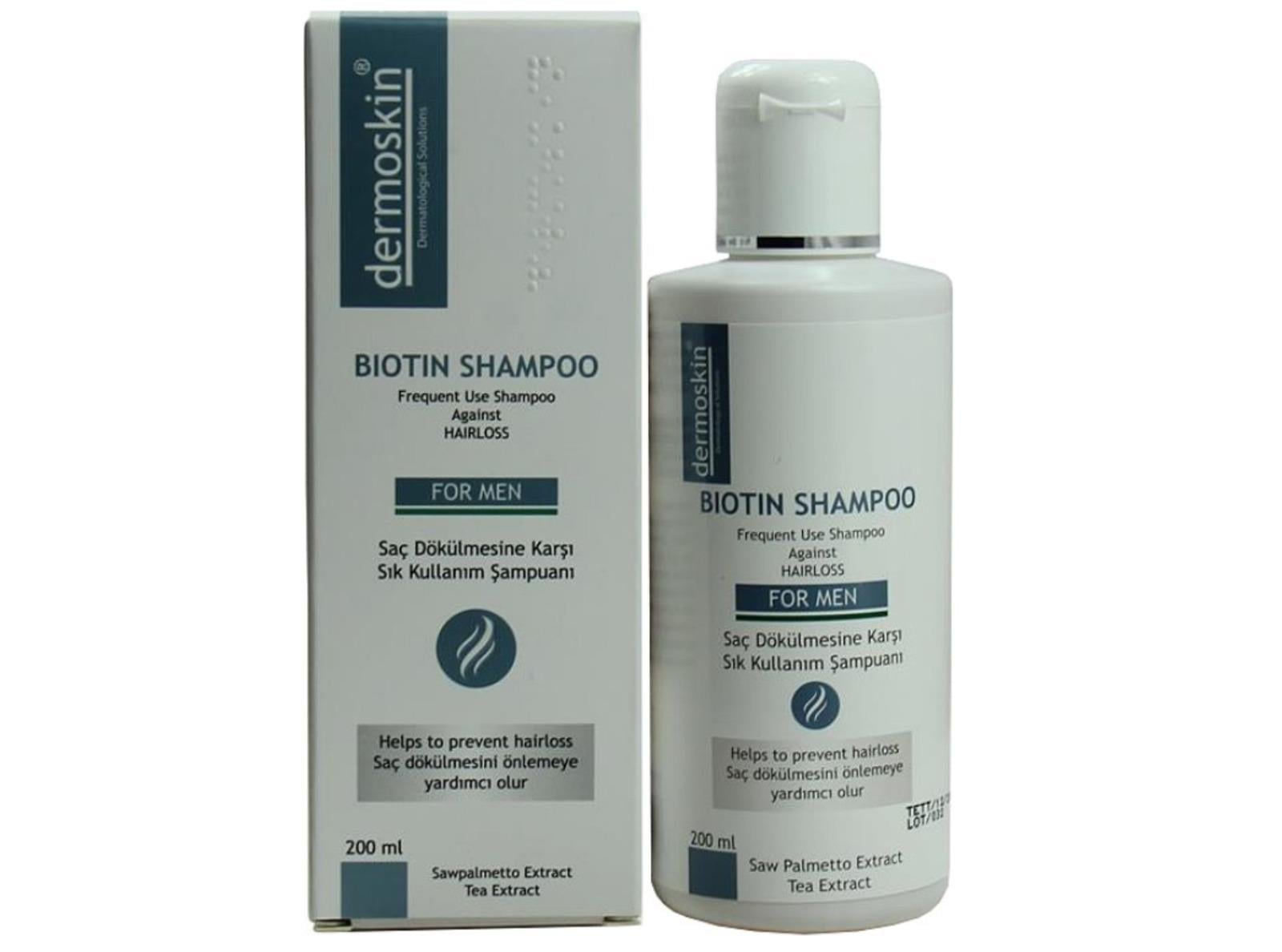 Dermoskin Biotin Shampoo FOR MEN 