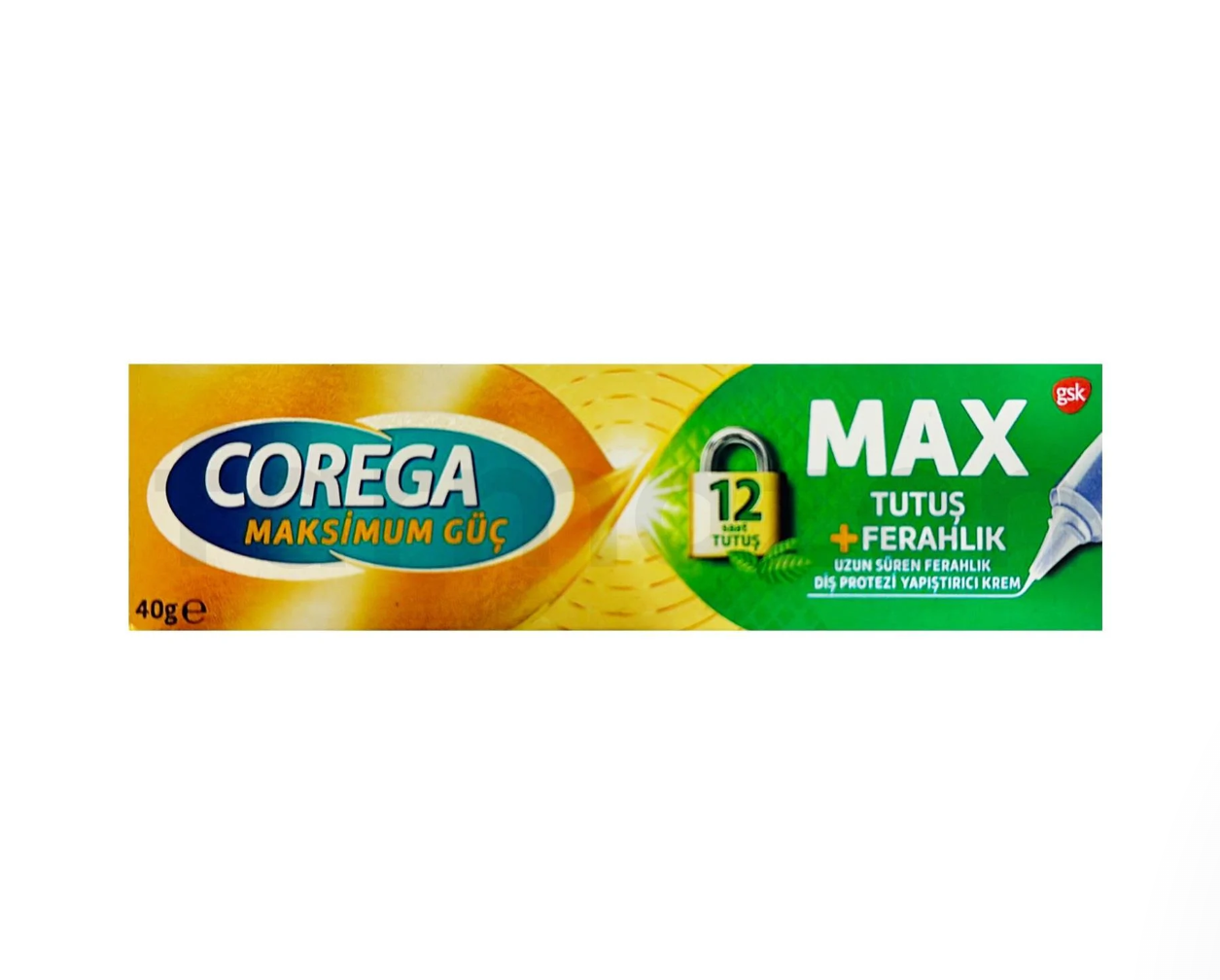 corega max naneli yapıştırıcı 40 gr