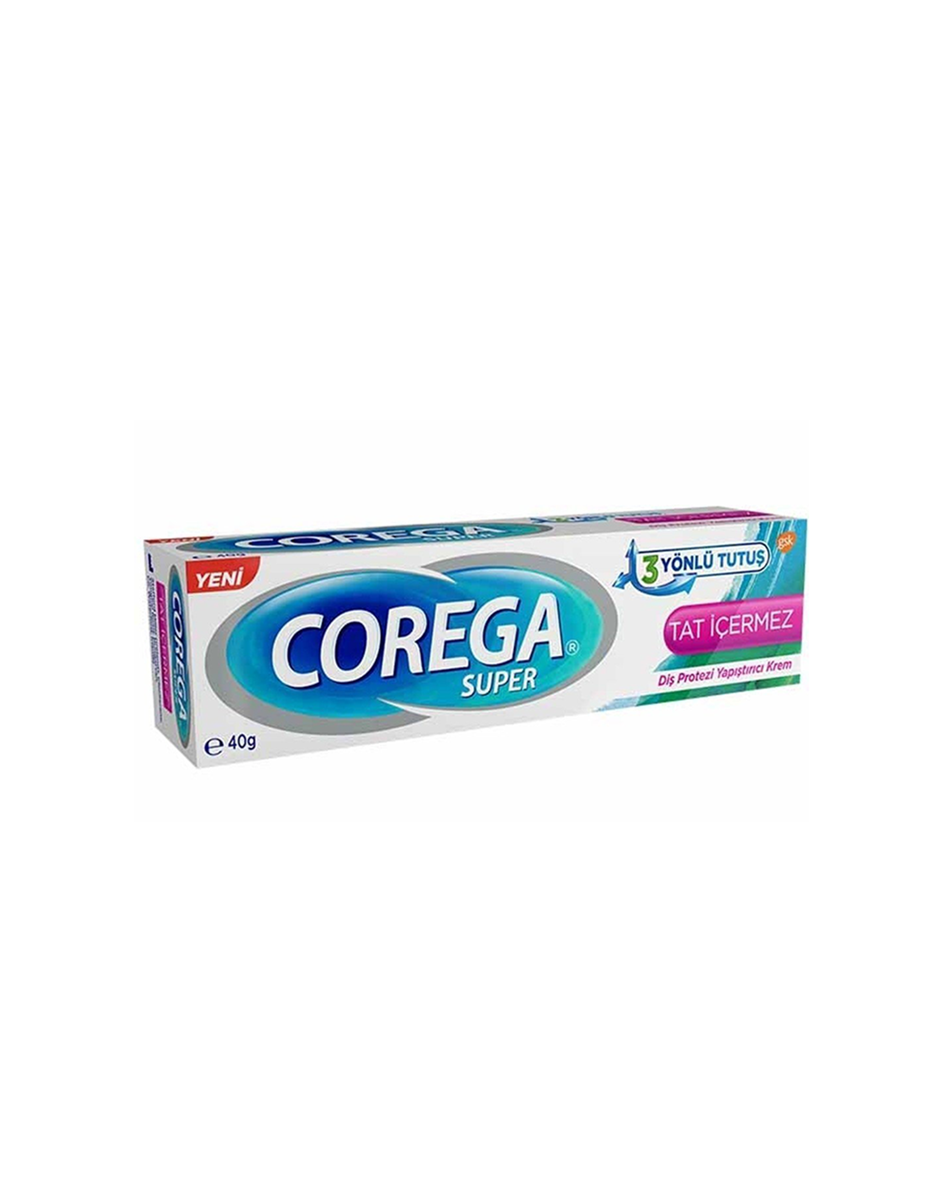 Corega Tat İçermez Protez Yapıştırıcı Krem 40gr