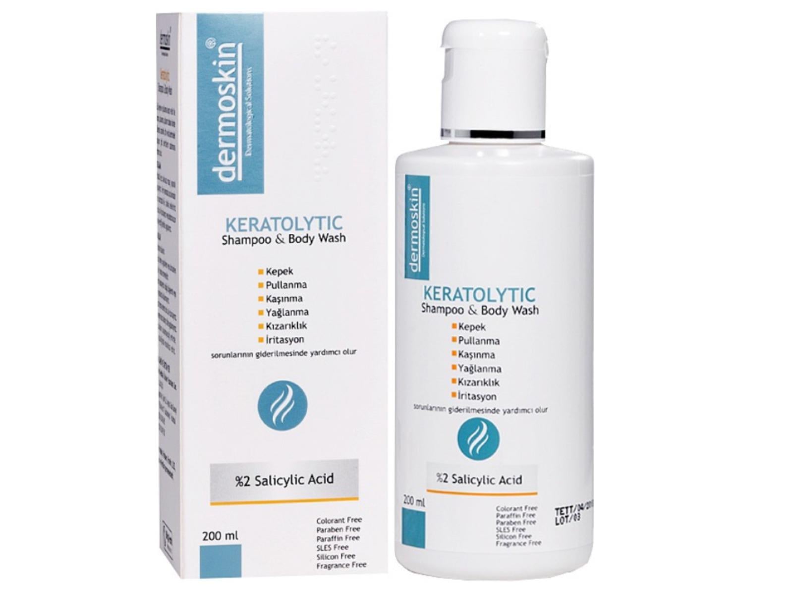Dermoskin Keratolytic shampoo Body Wash