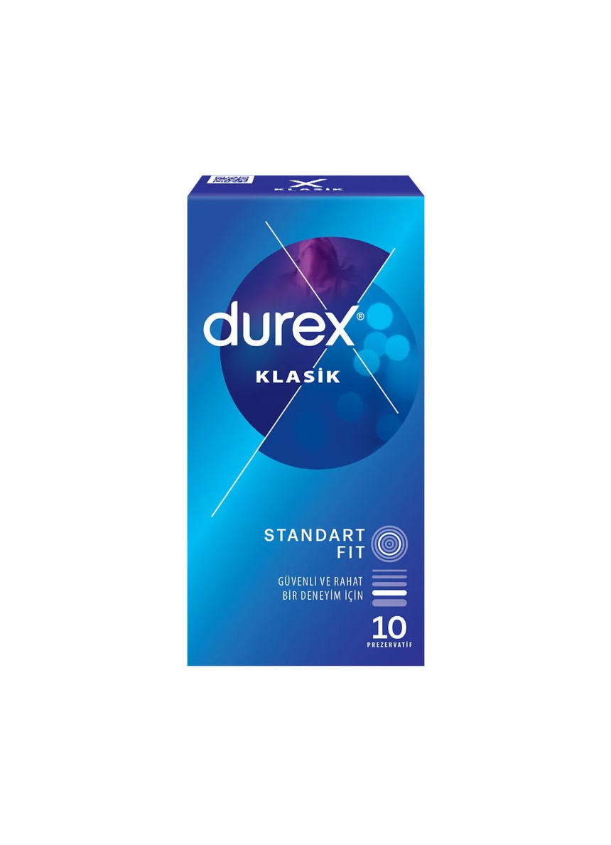 durex klasik prezervatif 10 lu 