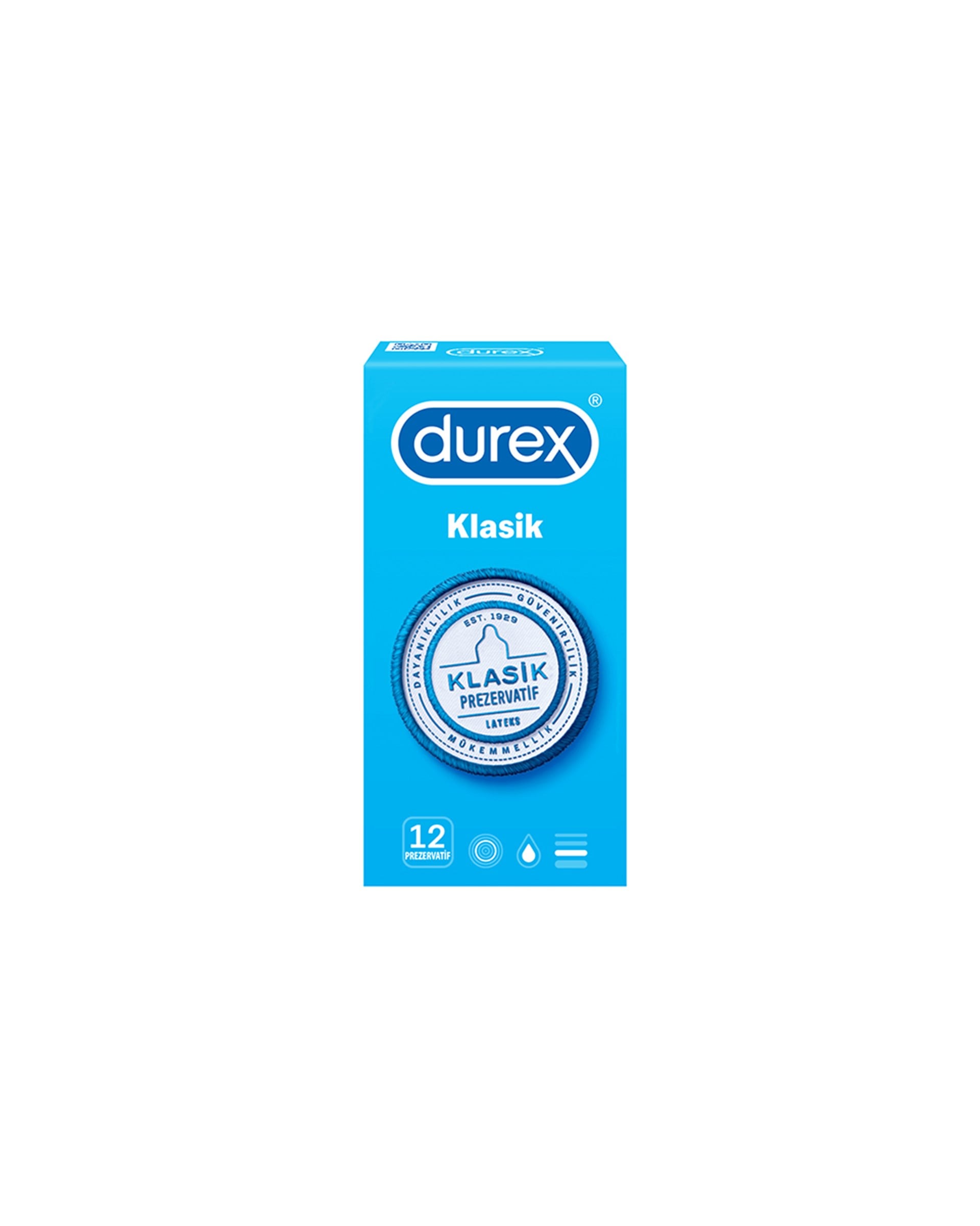 Durex Klasik Prezervatif 12'li