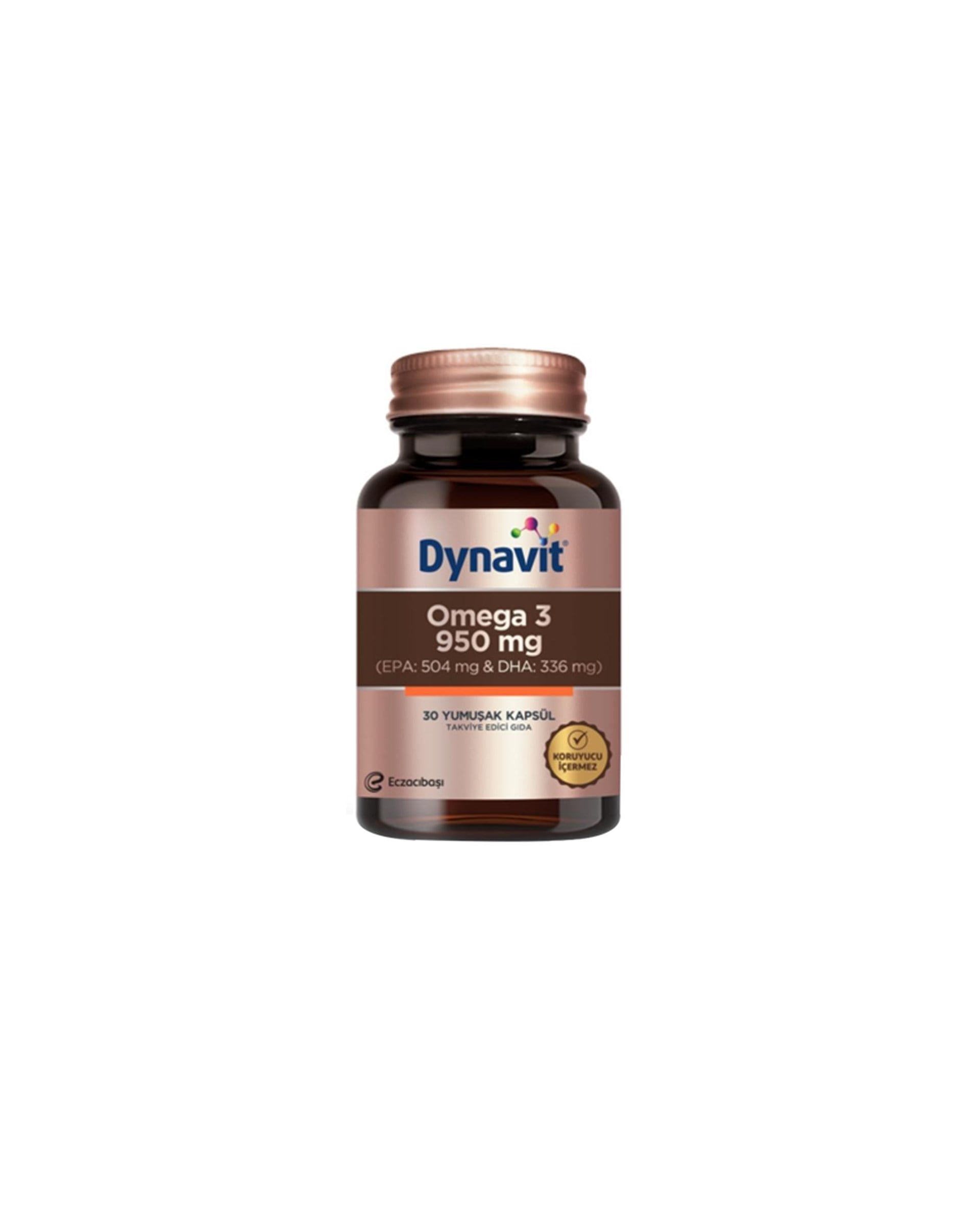 Dynavit Omega 3 950 mg 30 Yumuşak Kapsül