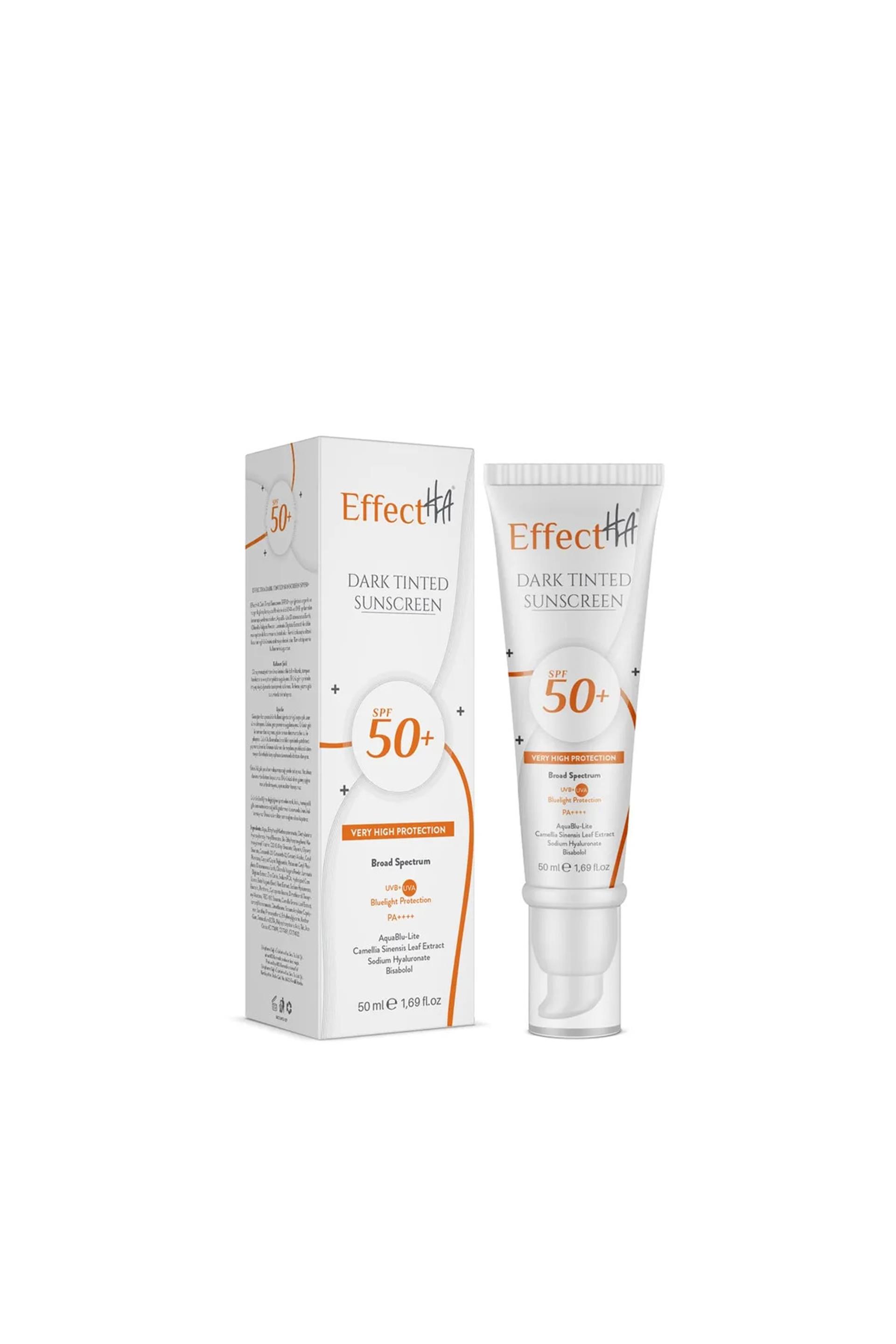 EffectHA Dark Tinted Sunscreen SPF50+
