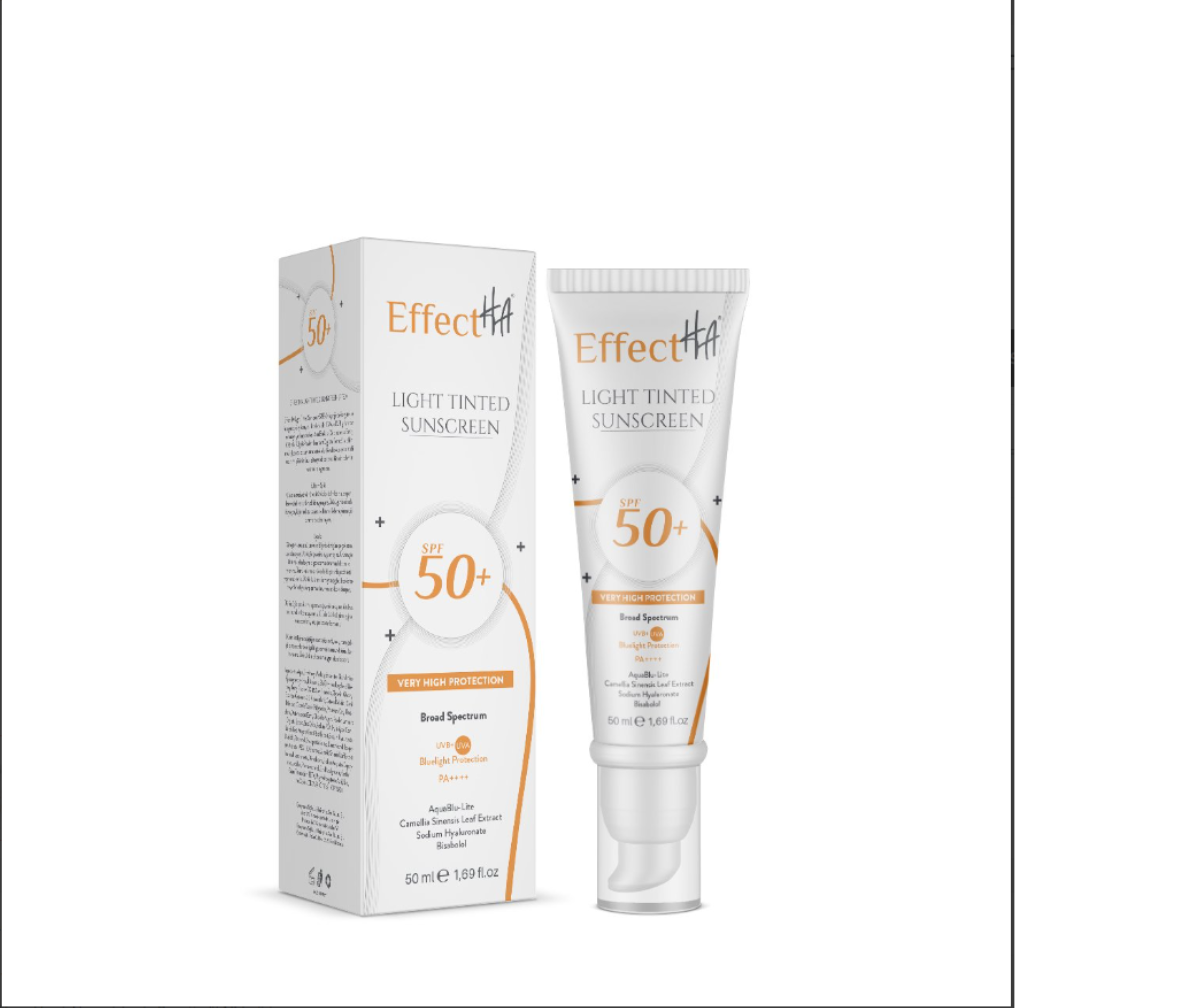 EffectHA Light Tinted Sunscreen SPF50+