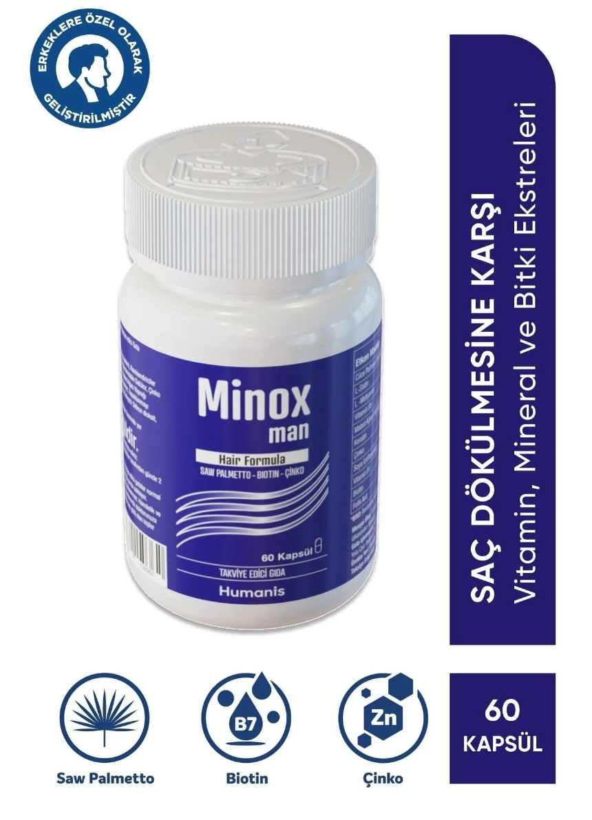 Minox man 60 kapsül