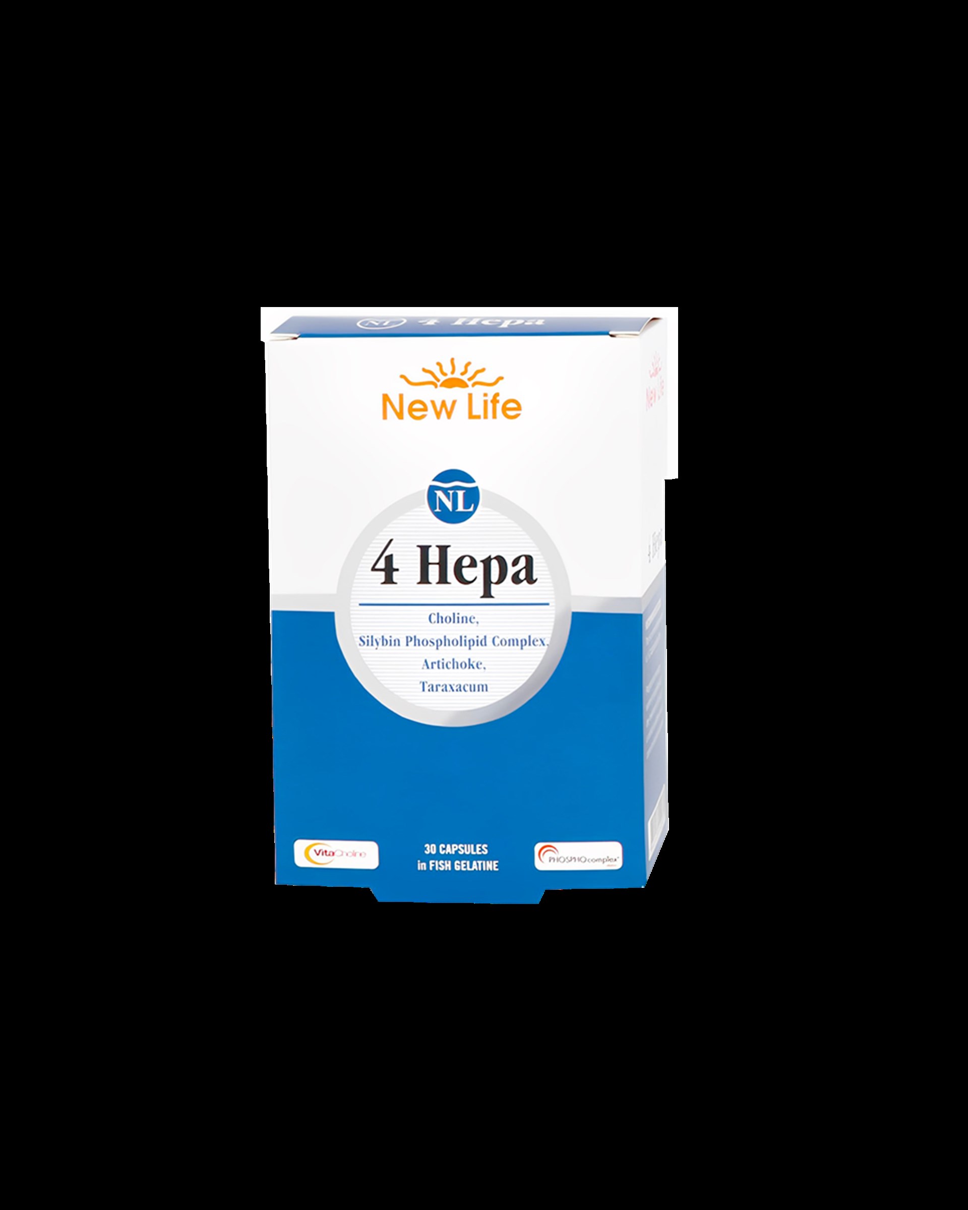 New Life 4 Hepa Takviye Edici Gıda 30 Kapsül