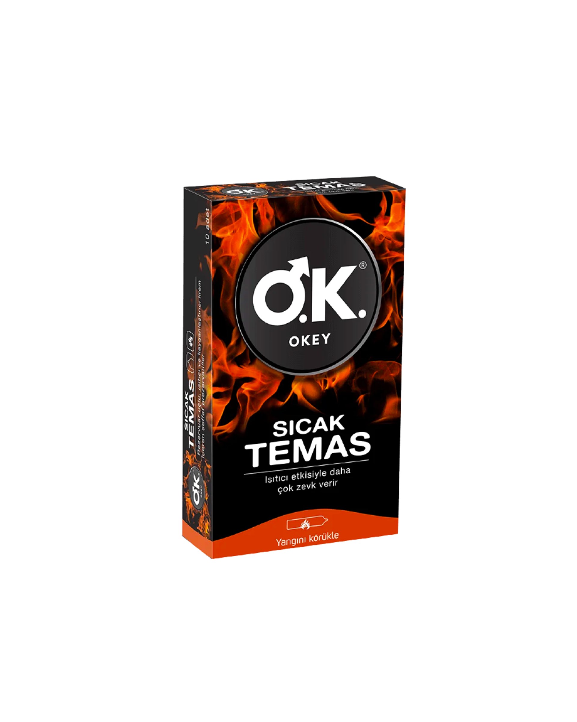 Okey Prezervatif Sıcak Temas 10'lu
