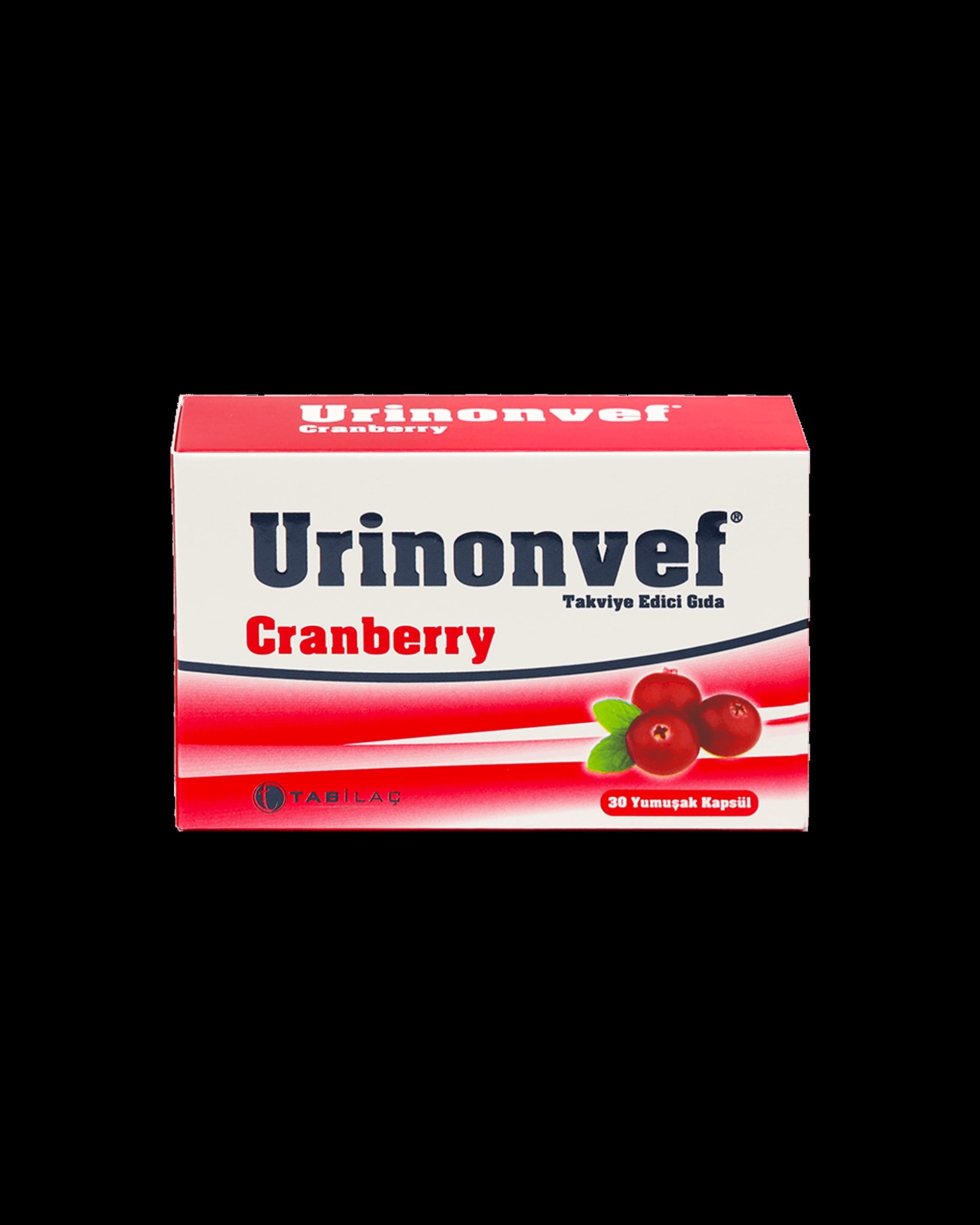 Urinonvef Cranberry 30 Yumuşak Kapsül