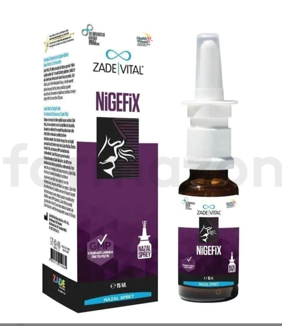 zade vital nigefıx sprey çörrek otu yağı  15 ml 