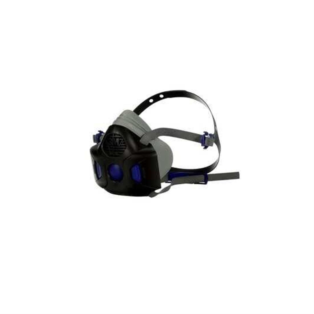 3M Secure Click HF802-SD Diyaframlı Orta Boy Yarım Yüz Maske