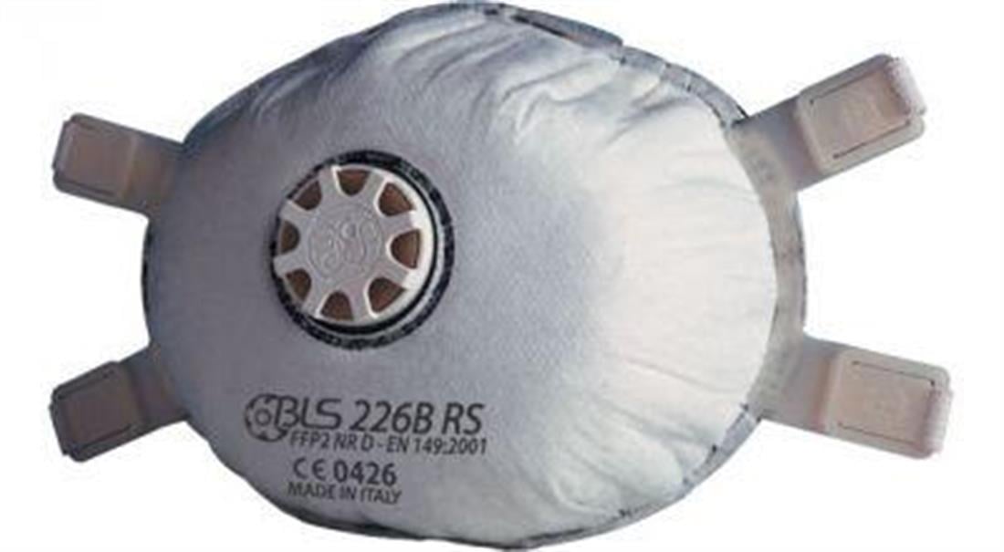 BLS 226B RS FFP2 NR D Aktif Karbonlu Konik Toz Maskesi