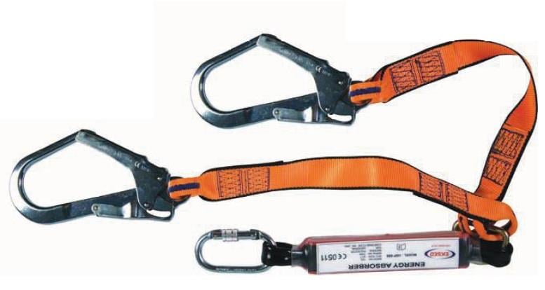 EKS-240 Şok Emicili Çift Bacaklı Lanyard