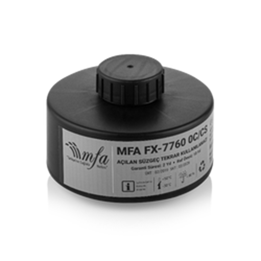 MFA Gaz Filtresi FX-7760 A2-P3 Rd40 Vidalı