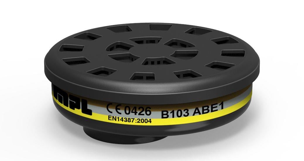 MPL B103 ABE1 Organik İnorganik Gazlar ve Buhar Maske Filtresi