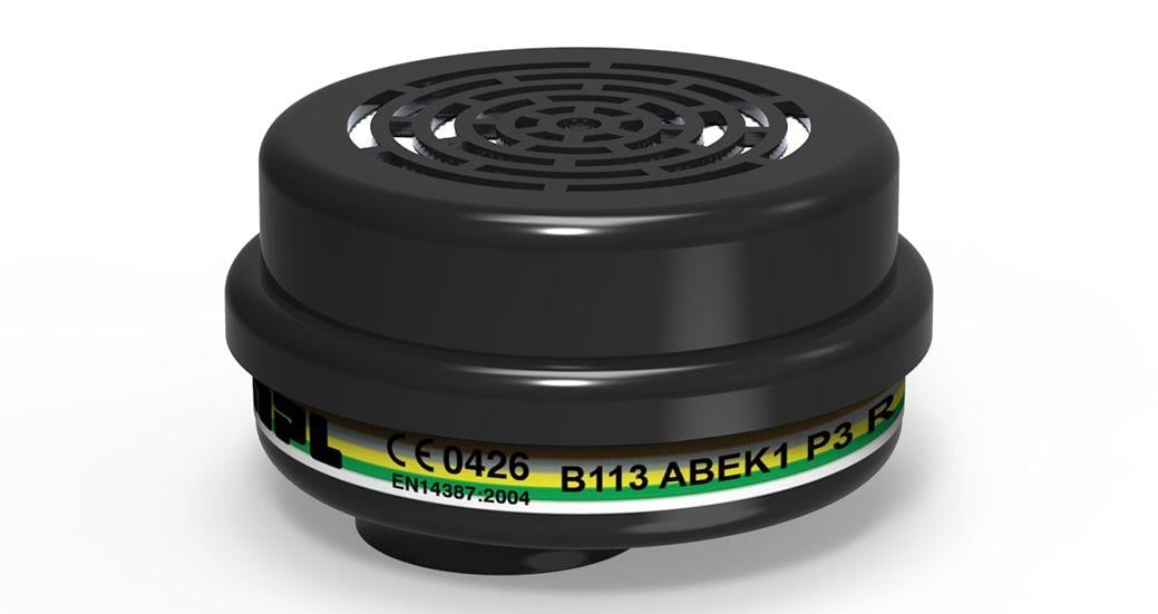 MPL B113 ABEK1P3R Organik İnorganik Gaz ve Amonyak Maske Filtresi