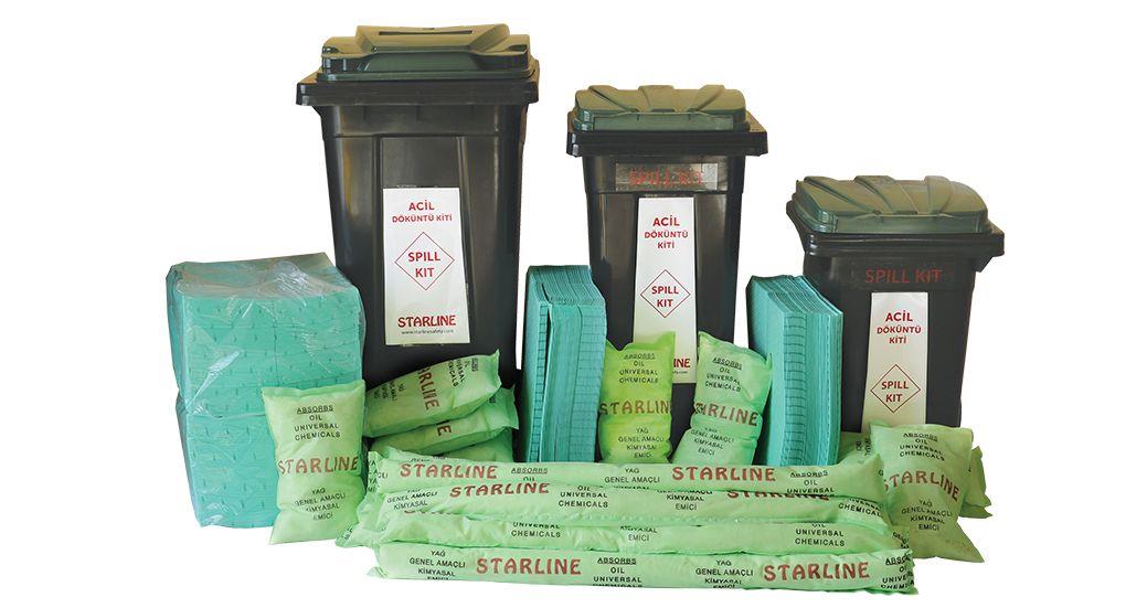 Starline KT-MICRO 80 Litre Kimyasal Emici Döküntü Kiti