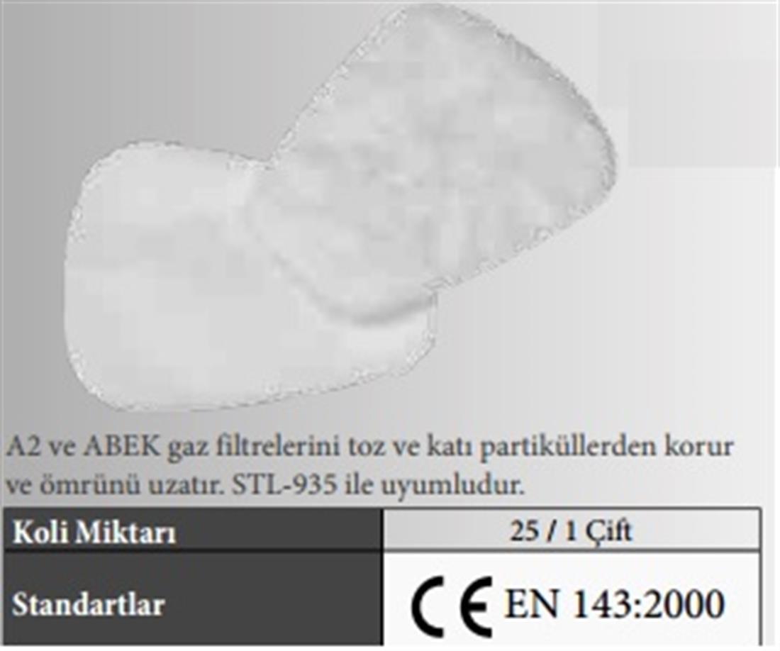 Starline STL-930 P2R Partikül Ön Filtresi