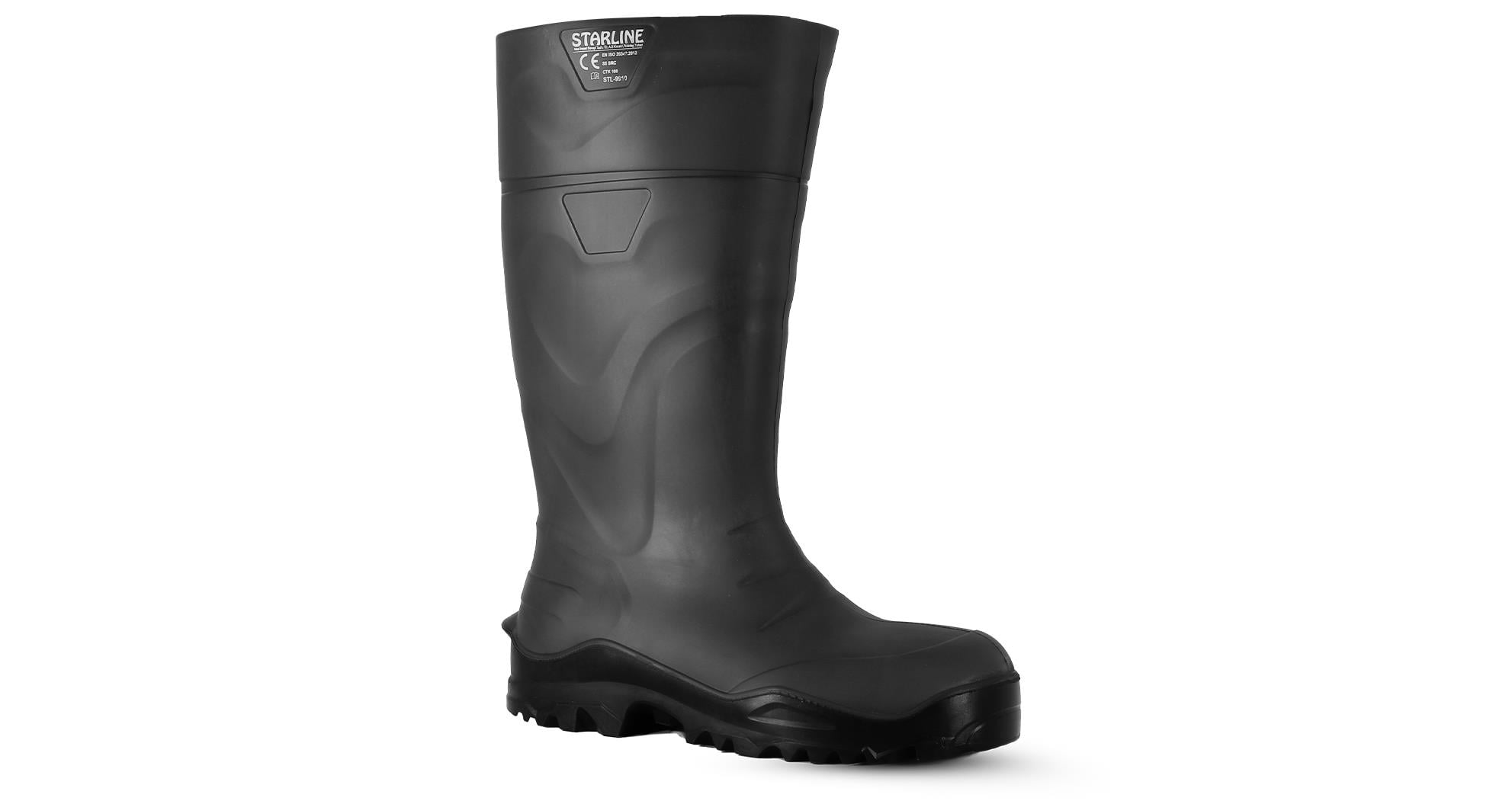 Starline STL 9910 S4 Antistatik SRC Kaydırmaz Taban Çelik Burunlu PU Çizme