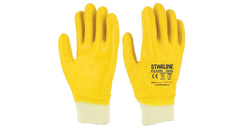 Starline STL/LFKY Tam Kaplı Nitril Eldiven