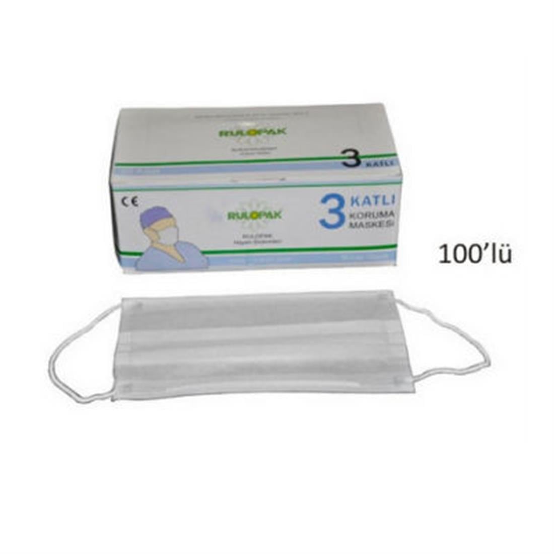Tela Çift Katlı Tek Kullanımlık Maske 2000li Paket