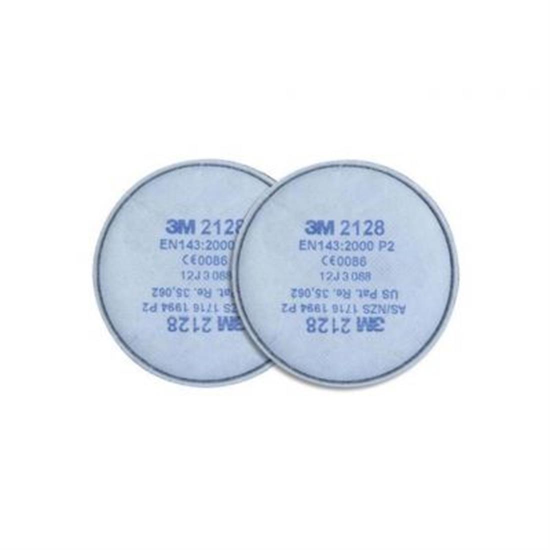 3M 2128 P2 Organik - Ozon Asit Gazı Filtresi