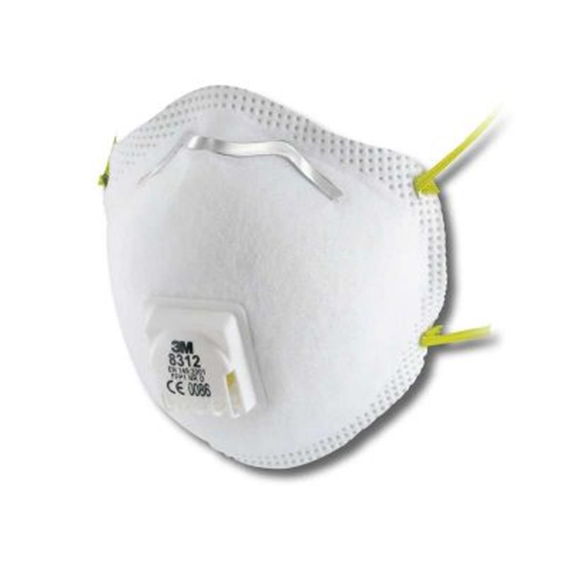 3M 8312 FFP1 Ventilli Toz ve Sis Maskesi