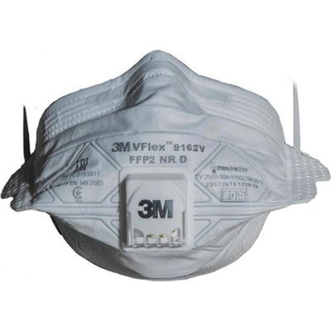 3M 9162V Vflex FFP2 Ventilli Toz ve Sis Maskesi