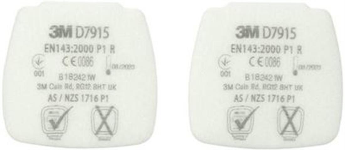3M D7915 P1R Secure Click Toz Filtresi