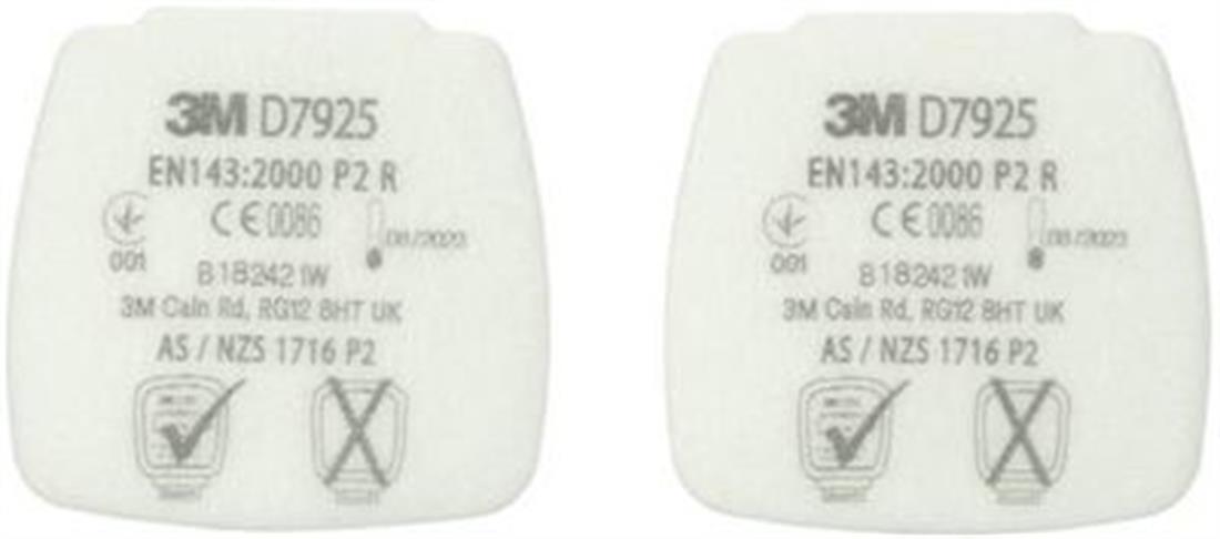 3M D7925 P2R Secure Click Toz Filtresi