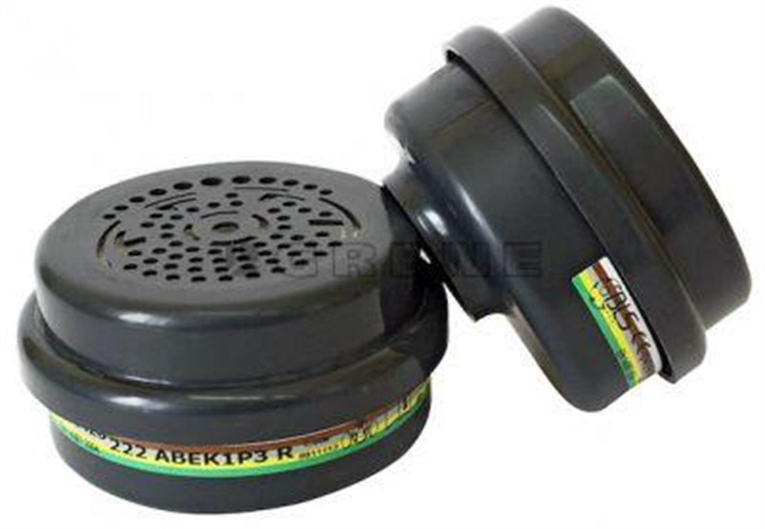 BLS 222 ABEK1P3 R Organik İnorganik Asit Gaz Buhar Amonyak Filtre