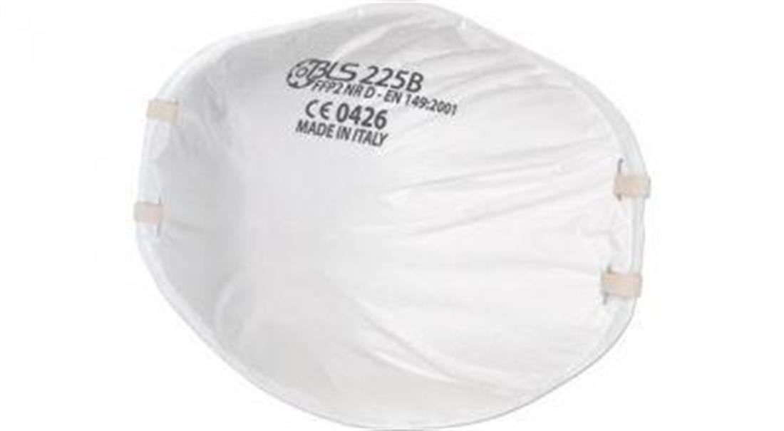 BLS 225B FFP2 NR D Aktif Karbonlu Konik Toz Maskesi