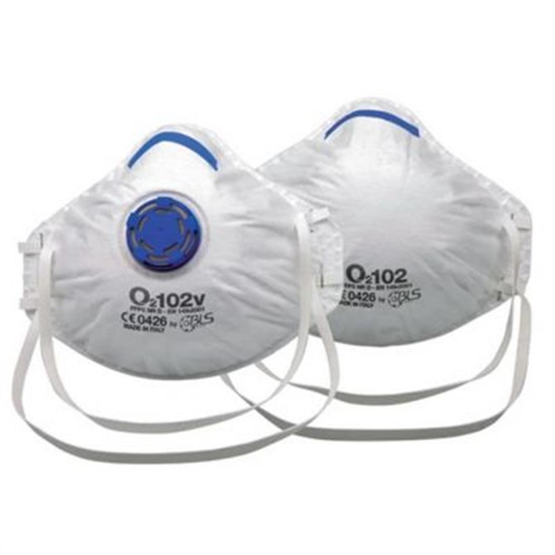 BLS O2 102V FFP2 Toz Maskesi Ventilli