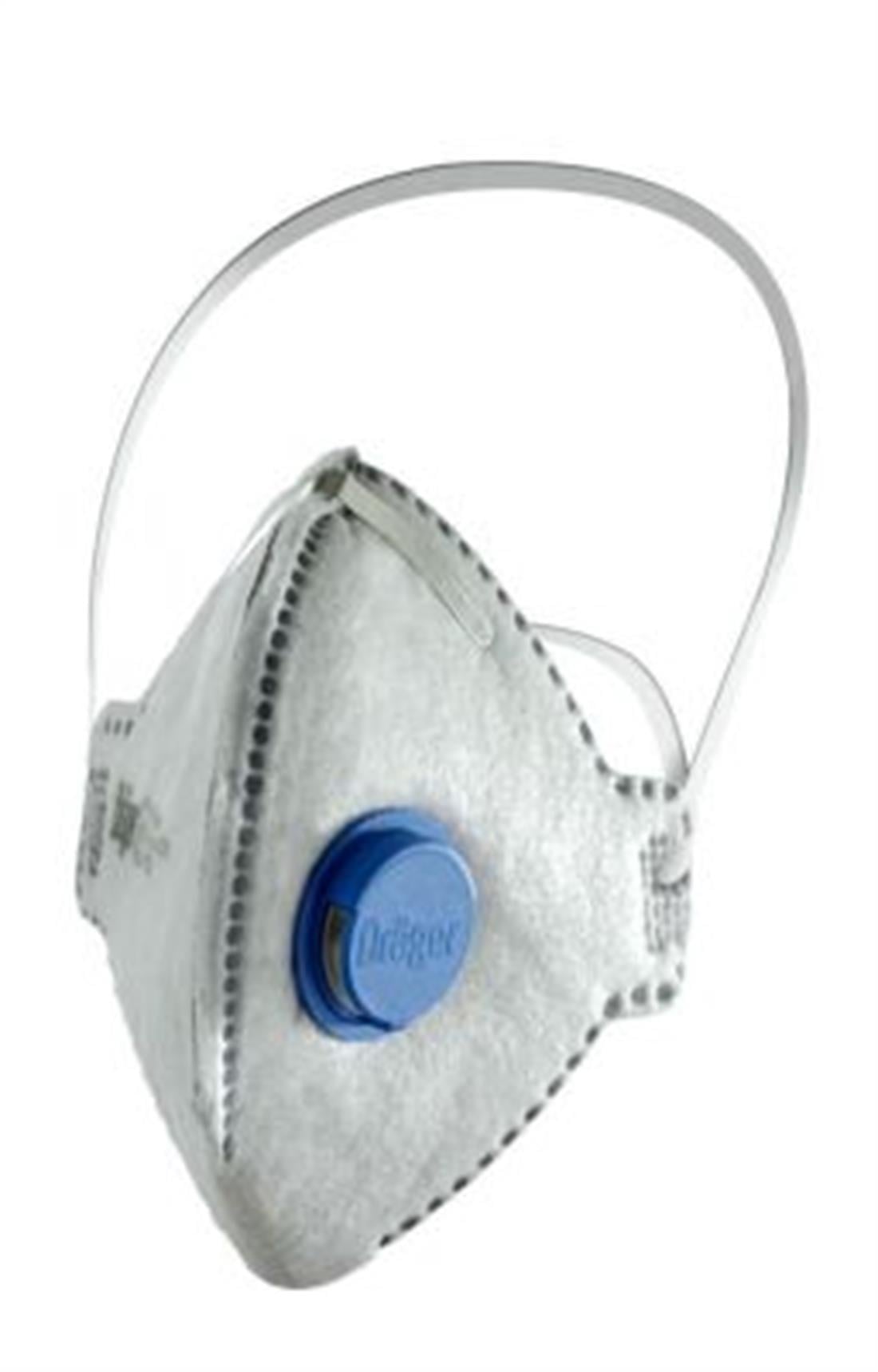 Drager X-Plore 1720 FFP2 Ventilli Odour Aktif Karbon Toz Maskesi