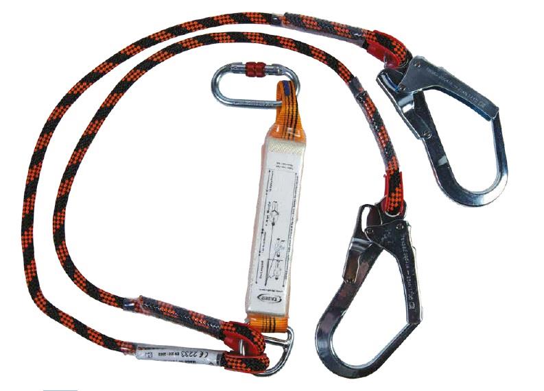 EKS-242 Şok Emicili Çift Bacaklı Lanyard