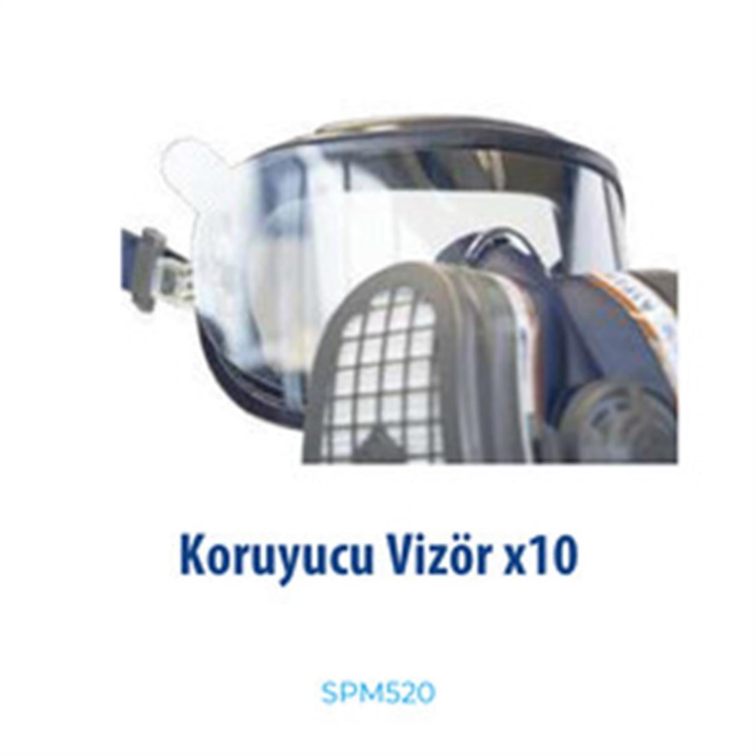 Elipse Integra Maske İçin SPM520 10 Adet Cam Vizör Filmi