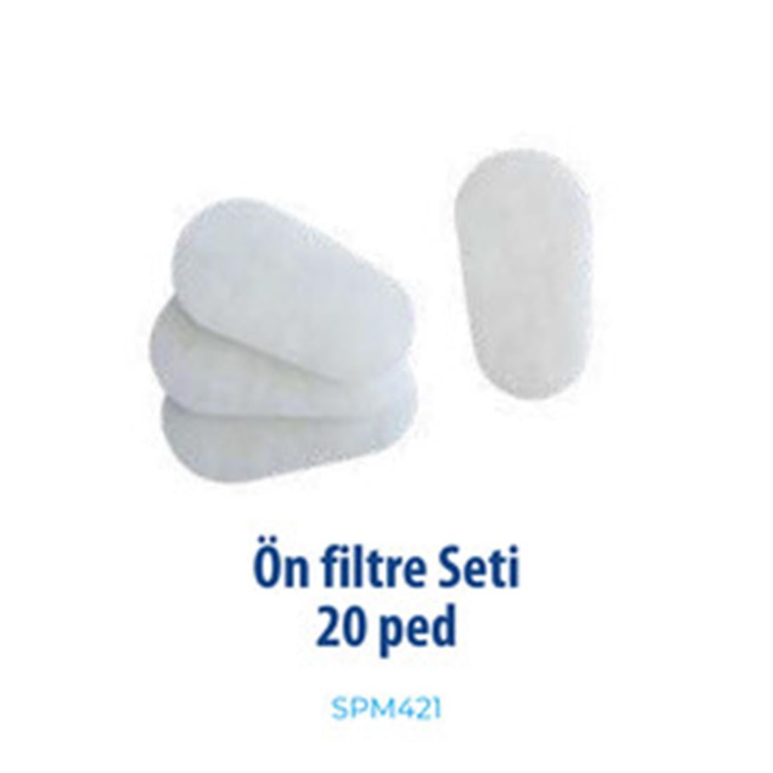GVS A1P3 Ve B1P3 İçin 20 Adet Toz Pedi SPM421