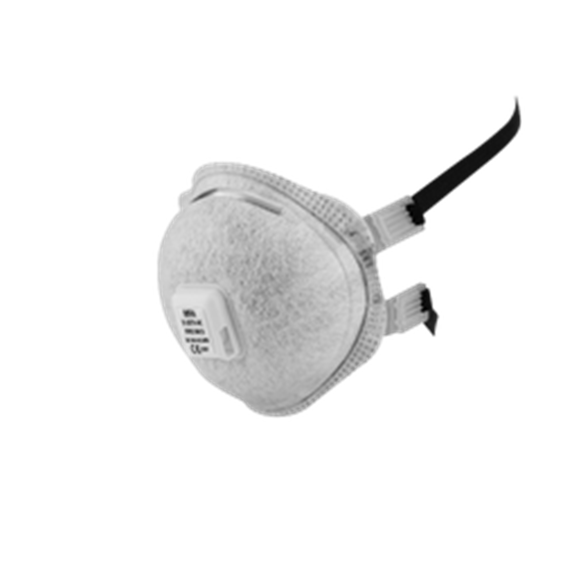 MFA D-267V AC FFP2 NR D Toz Maskesi Ventilli Aktif Karbon EKO