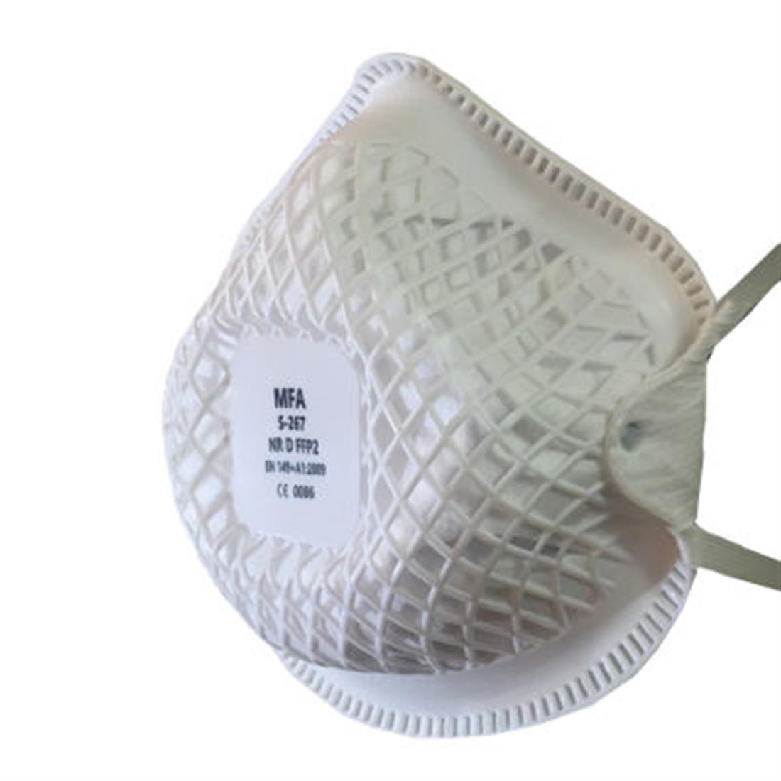 MFA S-267 FFP2 NR D Ventilsiz Toz Maskesi Standart