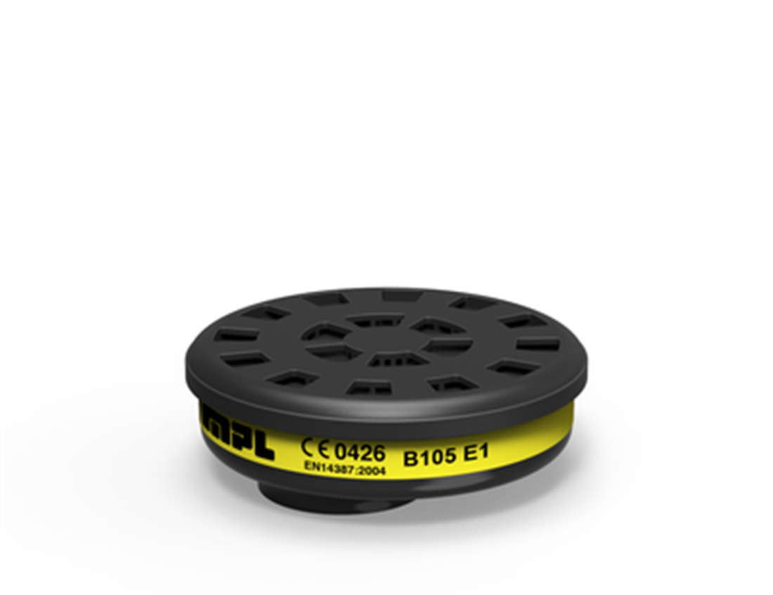 MPL B105 E1 Asit Gazları ve Buhar Maske Filtres