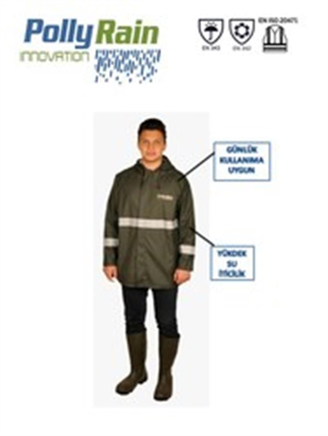 Polly Boot PollyRain Pu Polyamide Ceket Yağmurluk