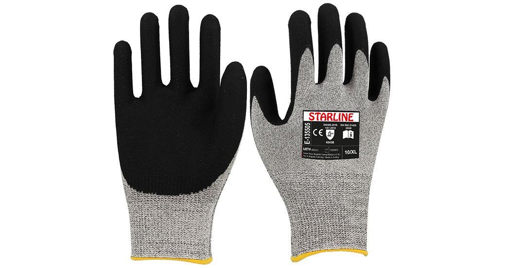 Starline E-135505 Köpük Nitril Eldiven