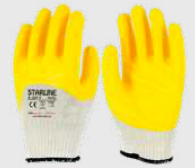 Starline E-207-Y Sarı Nitril İş Eldiveni