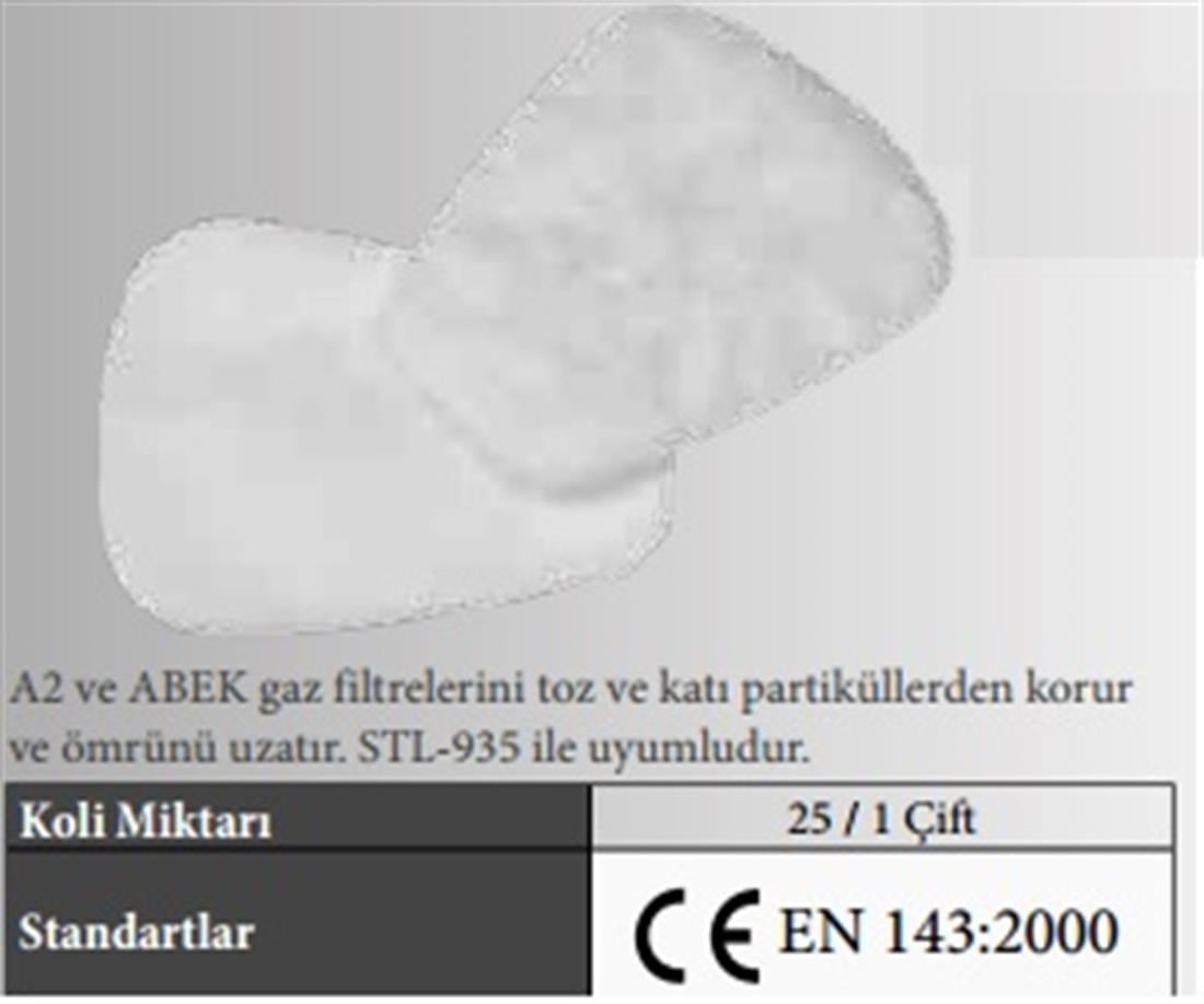 Starline STL-930 P2R Partikül Ön Filtresi